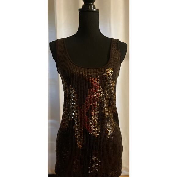 DKNYC Elevated Sequins Tank Top - Picture 5 of 6